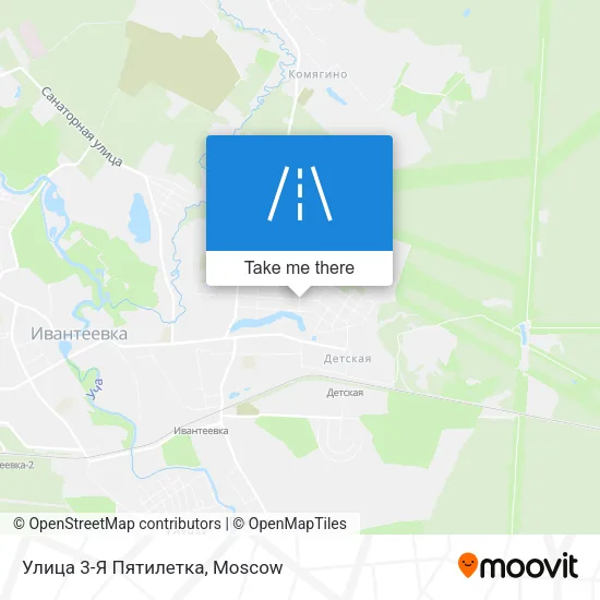 Улица 3-Я Пятилетка map