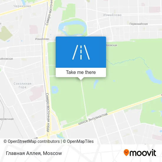 Главная Аллея map