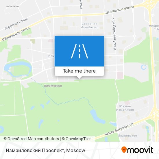 Измайловский Проспект map