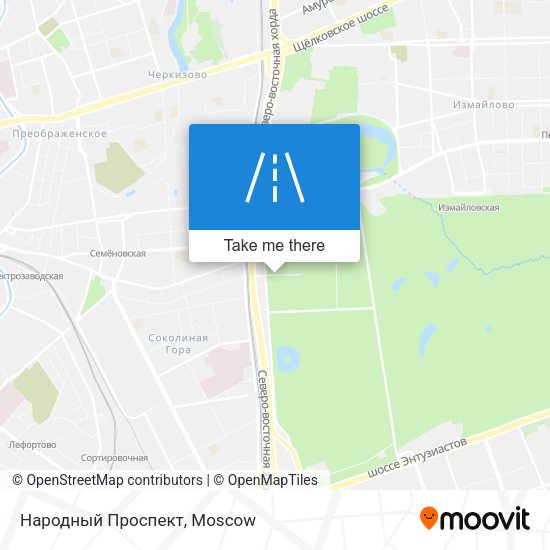 Народный Проспект map