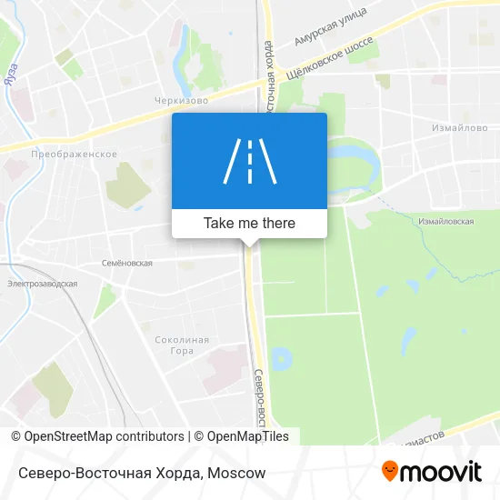 Северо-Восточная Хорда map