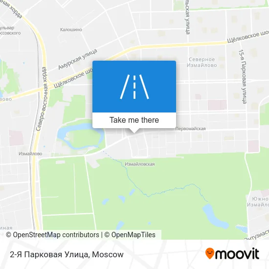 2-Я Парковая Улица map