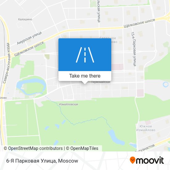 6-Я Парковая Улица map