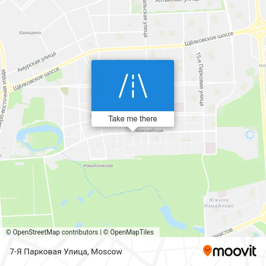 7-Я Парковая Улица map