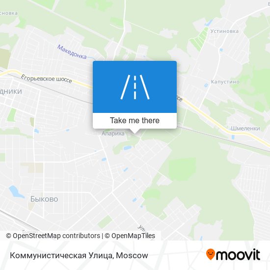 Коммунистическая Улица map