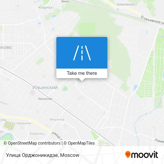 Улица Орджоникидзе map