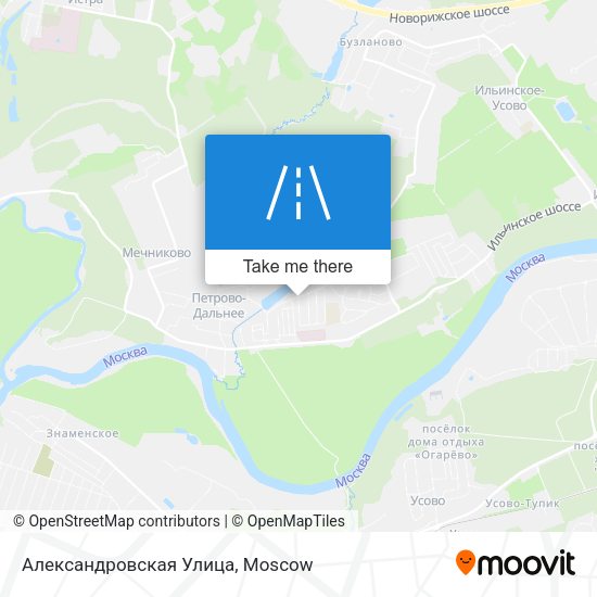 Александровская Улица map