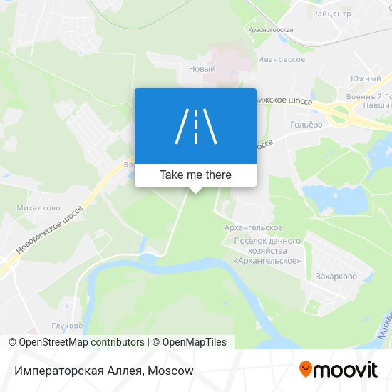 Императорская Аллея map
