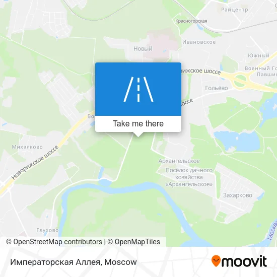 Императорская Аллея map