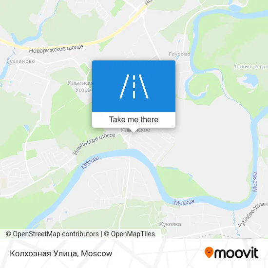 Колхозная Улица map