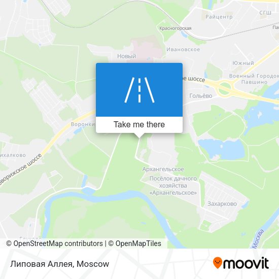 Липовая Аллея map