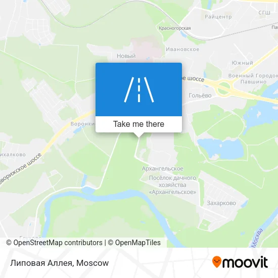 Липовая Аллея map
