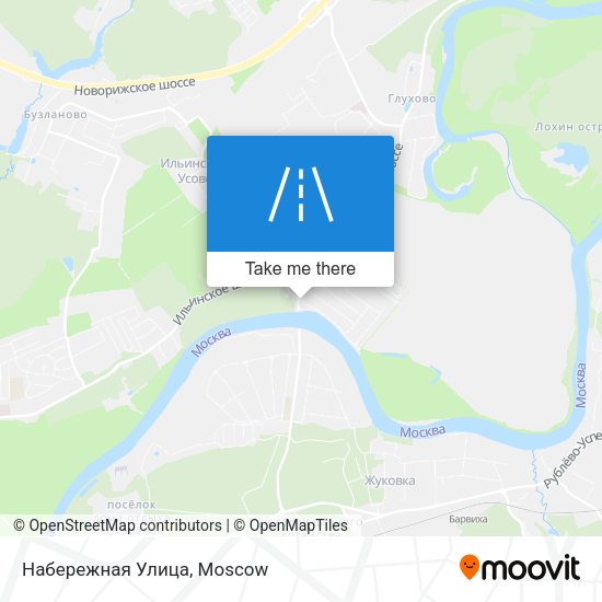 Набережная Улица map