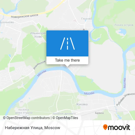 Набережная Улица map