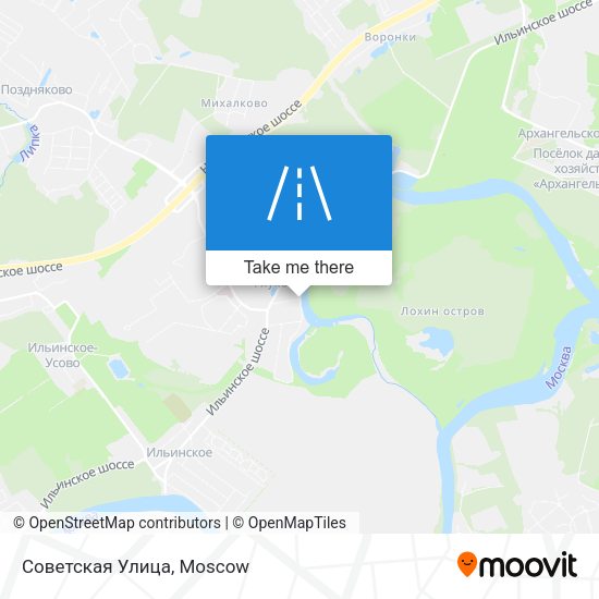 Советская Улица map