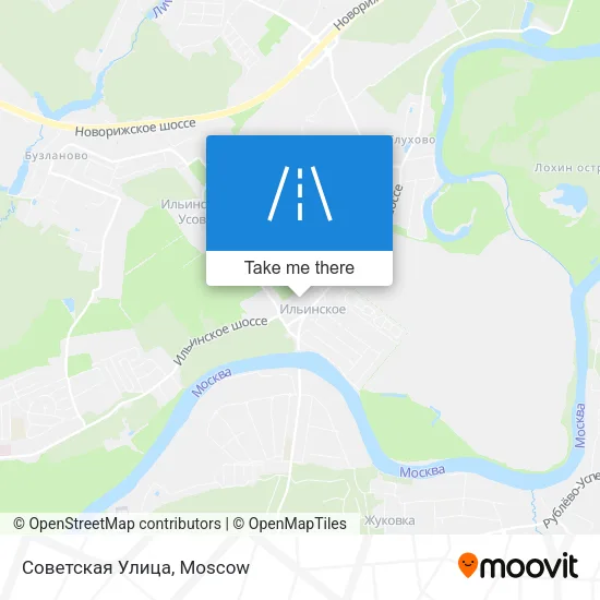 Советская Улица map