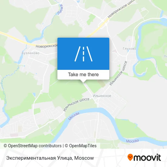 Экспериментальная Улица map