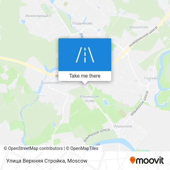 Улица Верхняя Стройка map