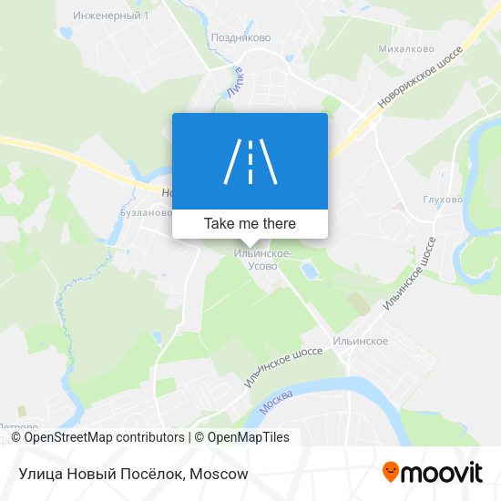 Улица Новый Посёлок map