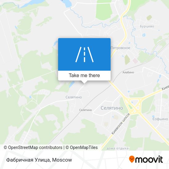 Фабричная Улица map