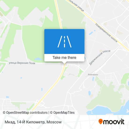 Мкад, 14-Й Километр map