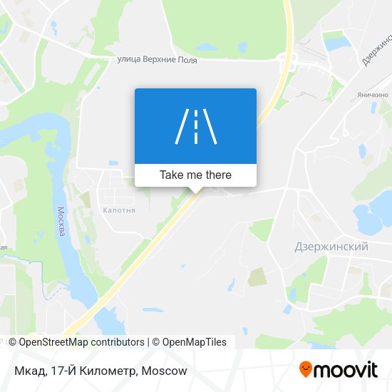 Мкад, 17-Й Километр map