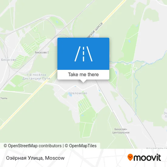Озёрная Улица map