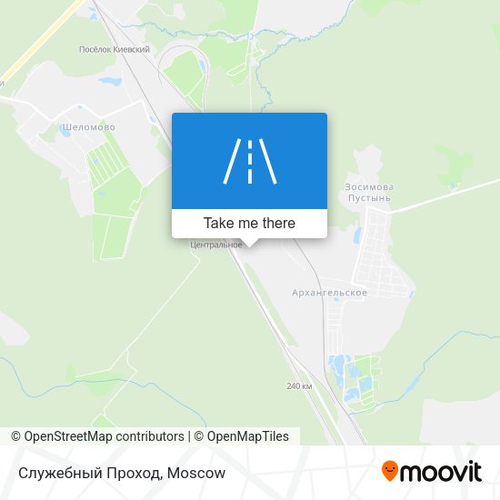 Служебный Проход map