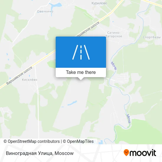 Виноградная Улица map
