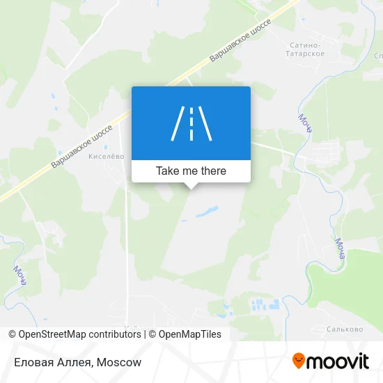 Еловая Аллея map