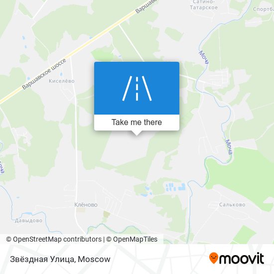 Звёздная Улица map