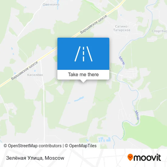 Зелёная Улица map