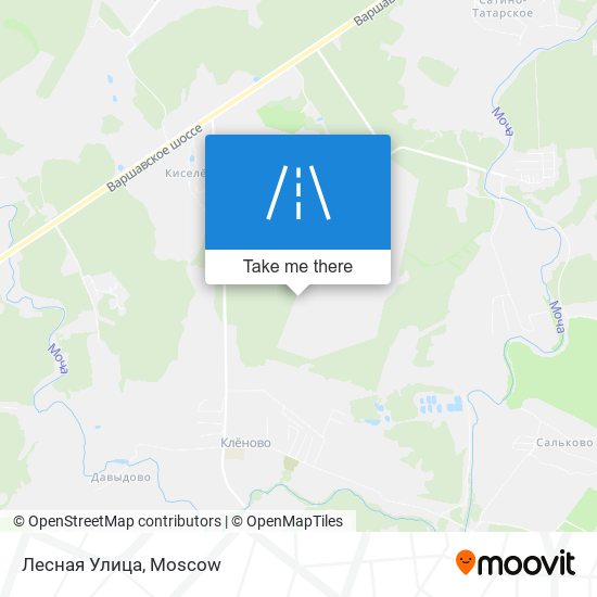 Лесная Улица map