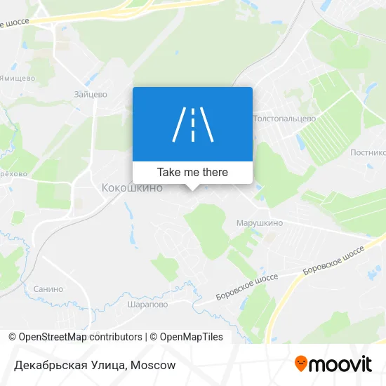 Декабрьская Улица map
