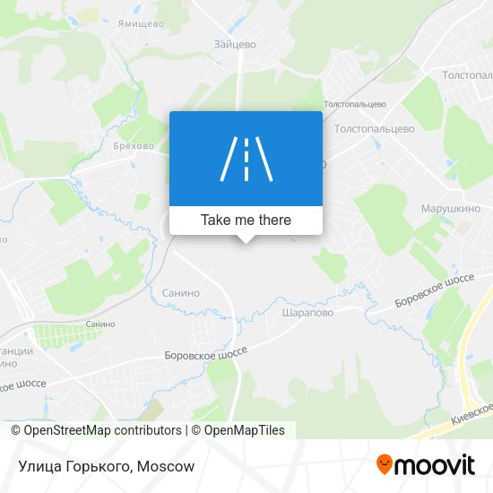 Улица Горького map