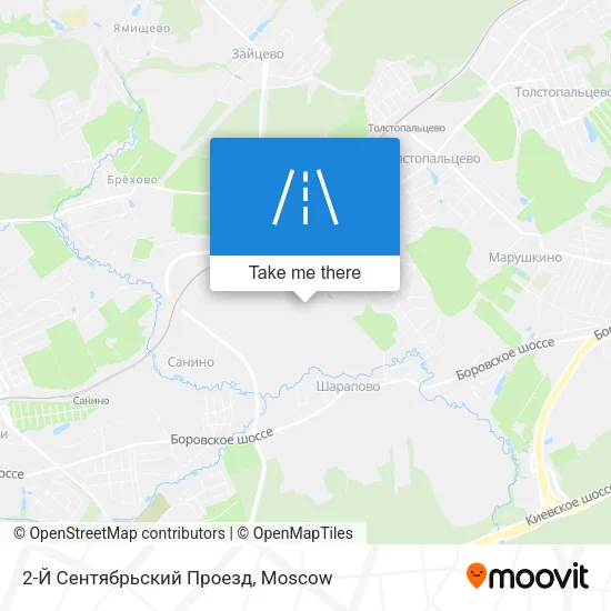 2-Й Сентябрьский Проезд map