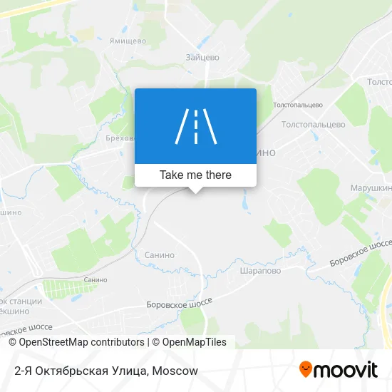 2-Я Октябрьская Улица map