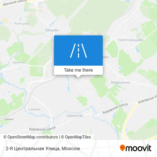 2-Я Центральная Улица map