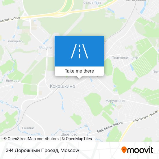 3-Й Дорожный Проезд map