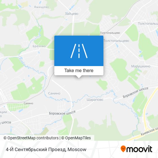 4-Й Сентябрьский Проезд map