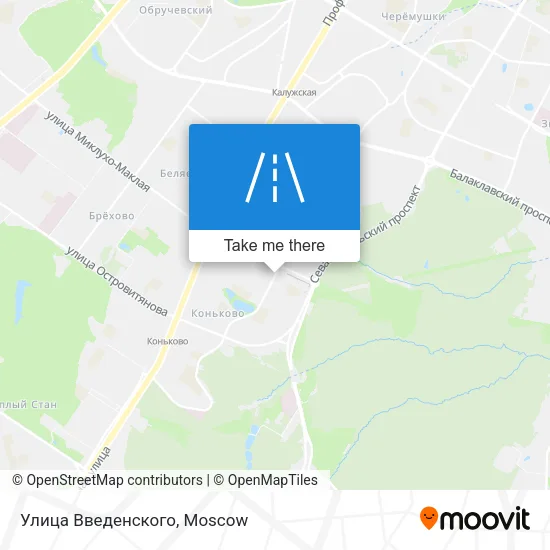 Улица Введенского map