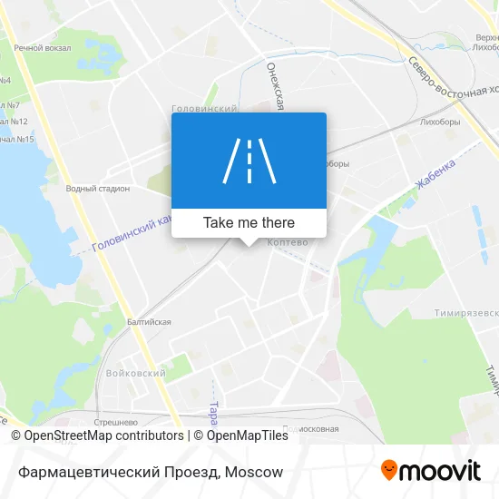 Фармацевтический Проезд map