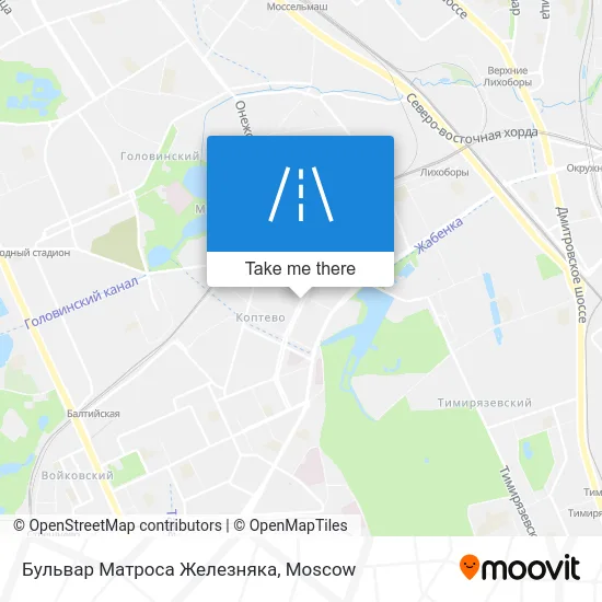 Бульвар Матроса Железняка map