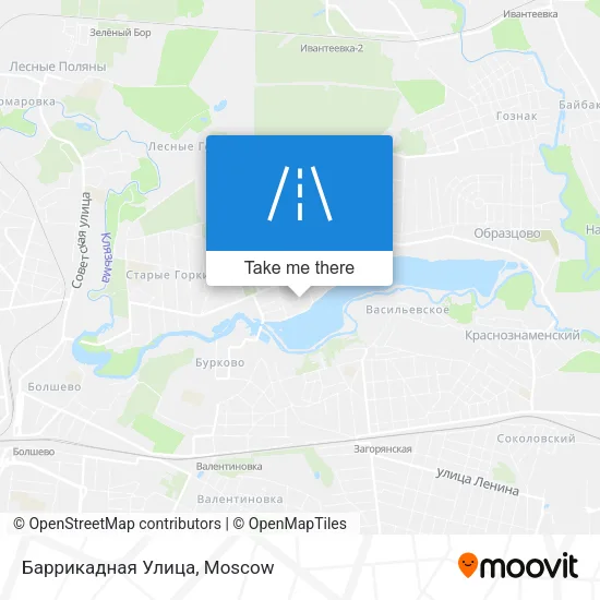 Баррикадная Улица map