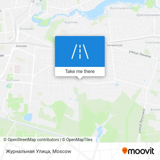 Журнальная Улица map