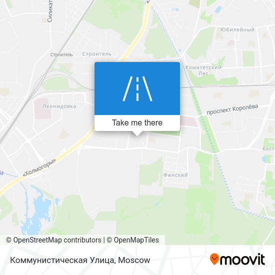 Коммунистическая Улица map