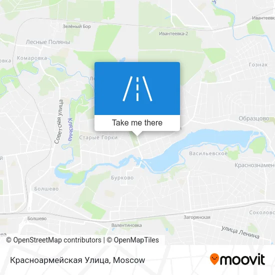 Красноармейская Улица map