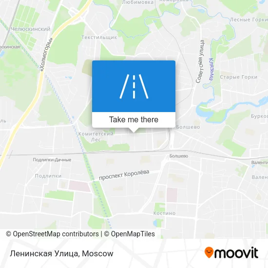 Ленинская Улица map