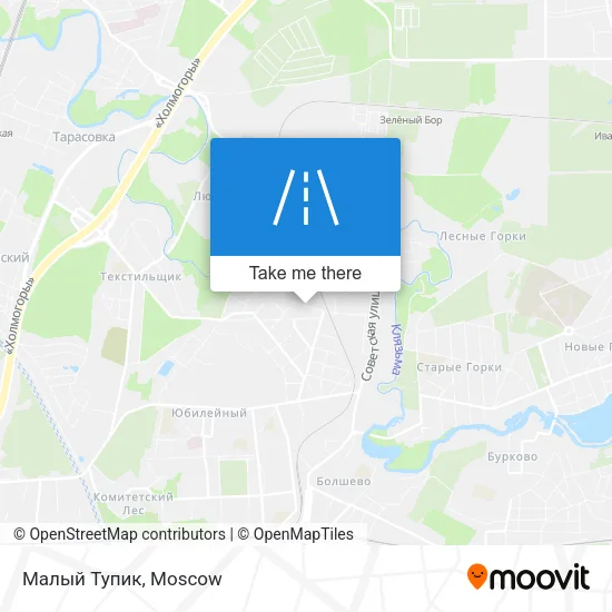 Малый Тупик map