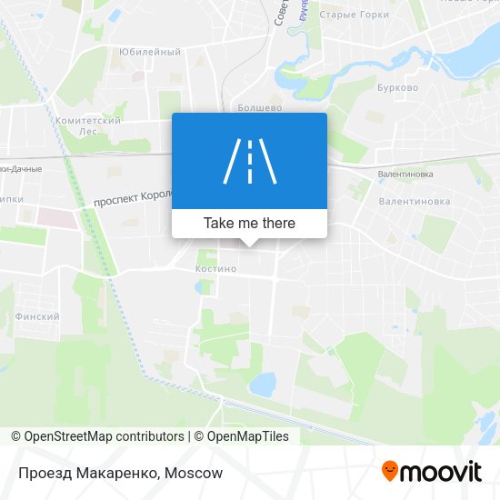 Проезд Макаренко map